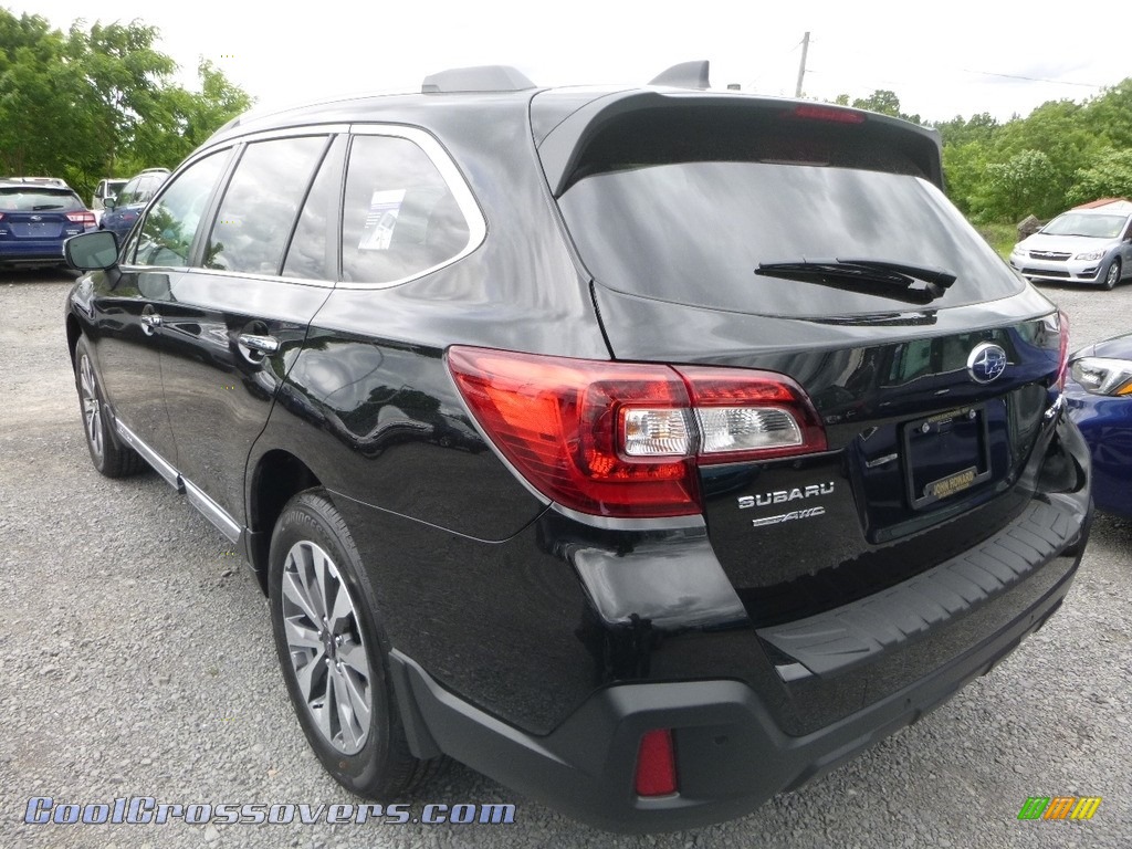 2018 Outback 2.5i Touring - Crystal Black Silica / Java Brown photo #6