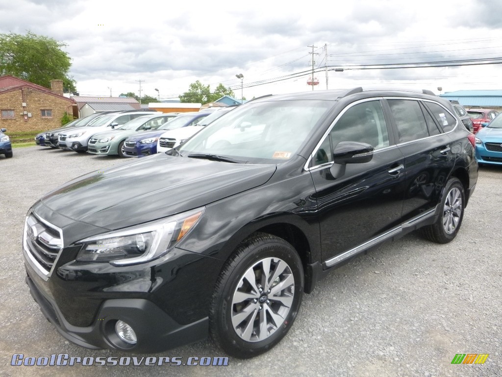 2018 Outback 2.5i Touring - Crystal Black Silica / Java Brown photo #8