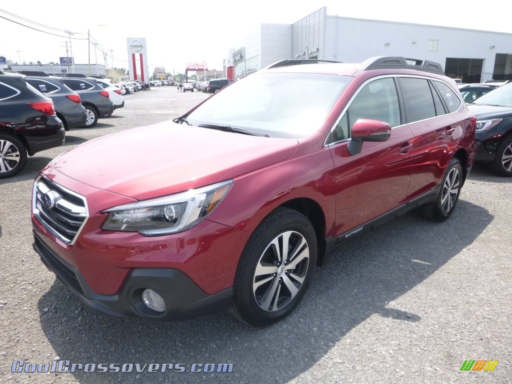 2018 Outback 2.5i Limited - Crimson Red Pearl / Ivory photo #8