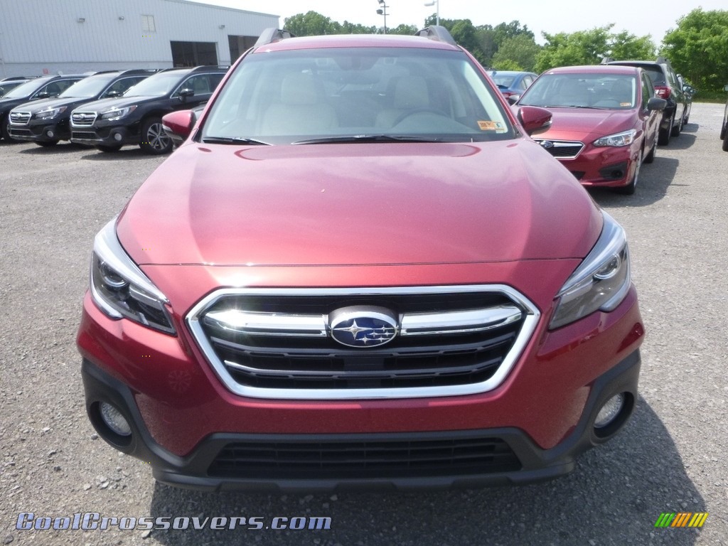 2018 Outback 2.5i Limited - Crimson Red Pearl / Ivory photo #9
