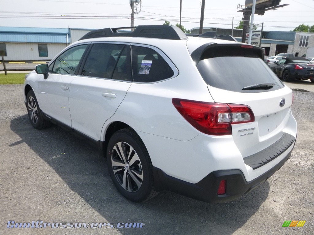 2018 Outback 2.5i Limited - Crystal White Pearl / Ivory photo #6