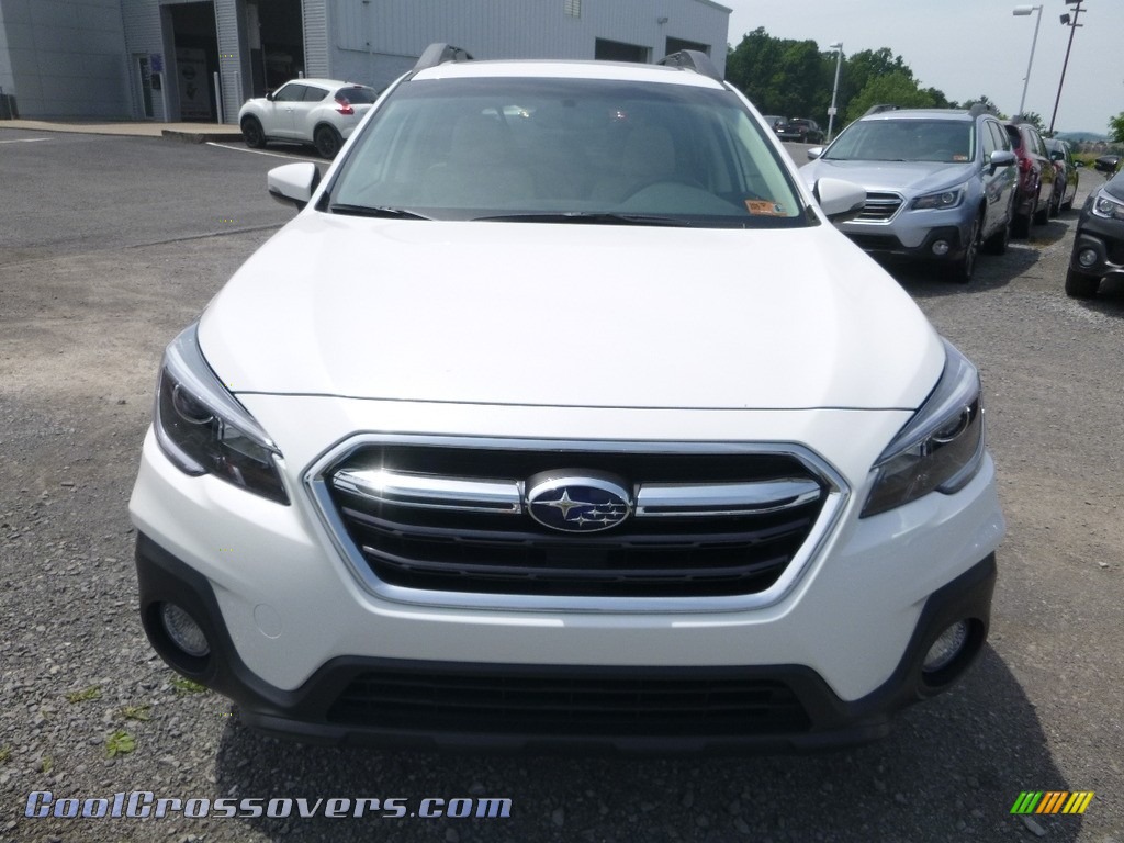 2018 Outback 2.5i Limited - Crystal White Pearl / Ivory photo #9
