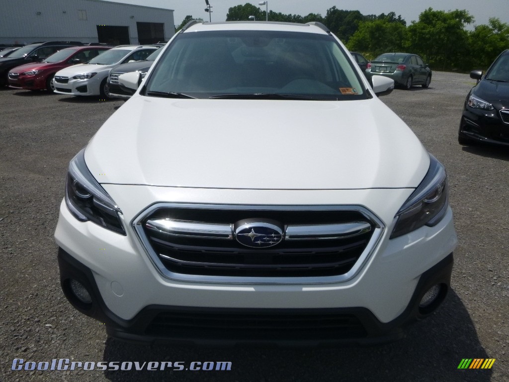2018 Outback 2.5i Touring - Crystal White Pearl / Java Brown photo #9