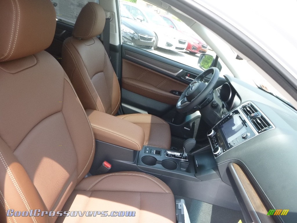 2018 Outback 2.5i Touring - Crystal White Pearl / Java Brown photo #10