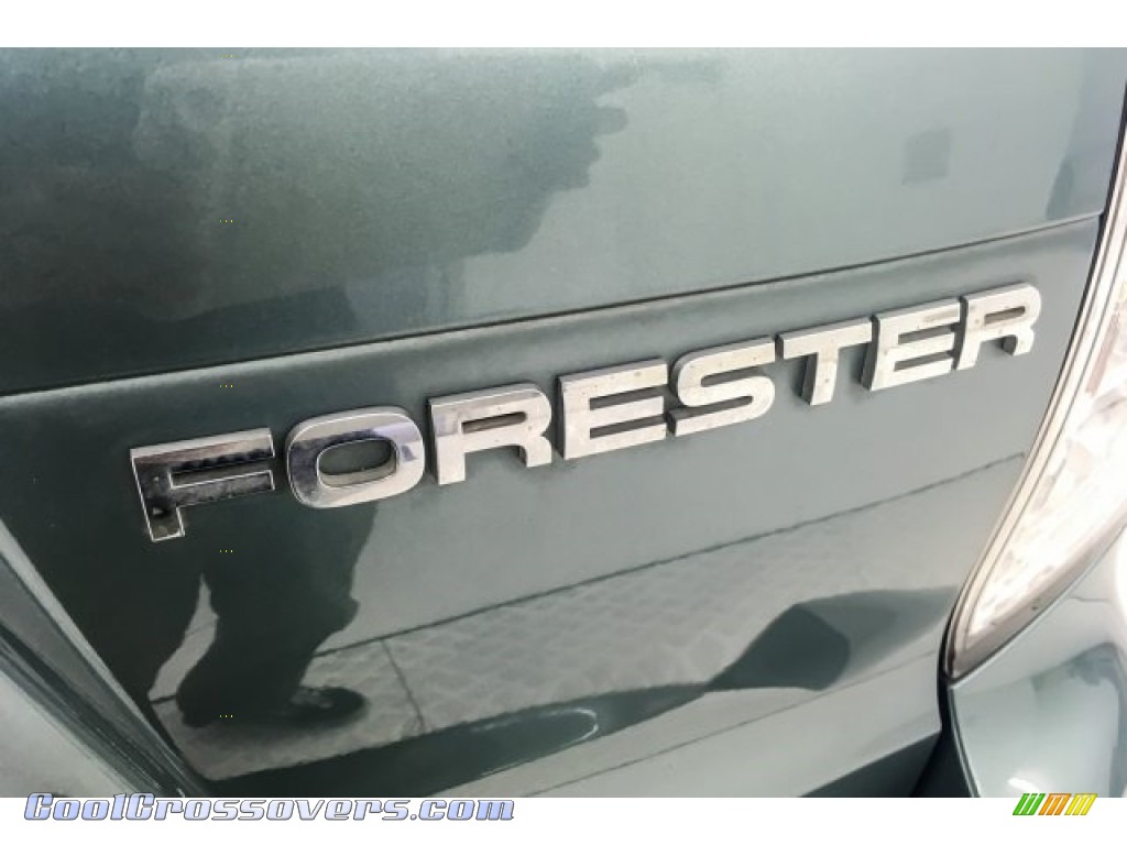 2009 Forester 2.5 X Premium - Sage Green Metallic / Platinum photo #7