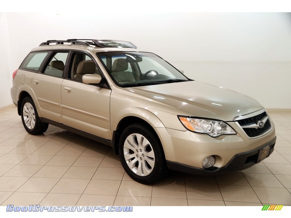 2008 Outback 2.5i Limited L.L.Bean Edition - Harvest Gold Metallic / Warm Ivory photo #1