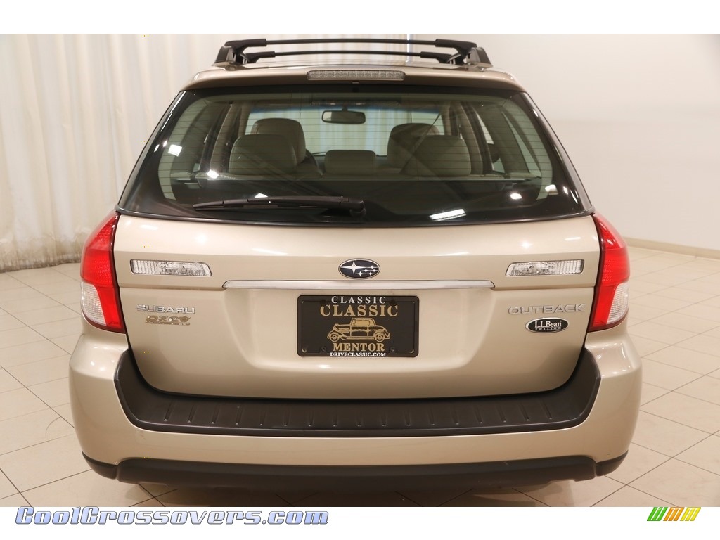 2008 Outback 2.5i Limited L.L.Bean Edition - Harvest Gold Metallic / Warm Ivory photo #23