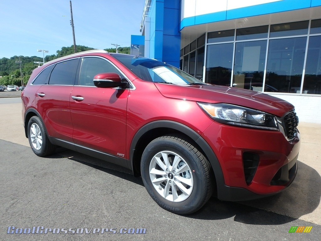 2019 Sorento LX AWD - Passion Red / Stone Beige photo #10 2019 Sorento LX AWD - Passion Red / Stone Beige photo #10