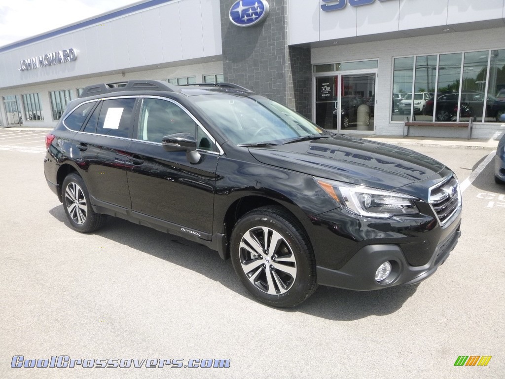 2018 Outback 3.6R Limited - Crystal Black Silica / Black photo #1