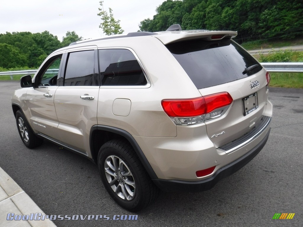 2015 Grand Cherokee Limited 4x4 - Cashmere Pearl / Black/Light Frost Beige photo #8