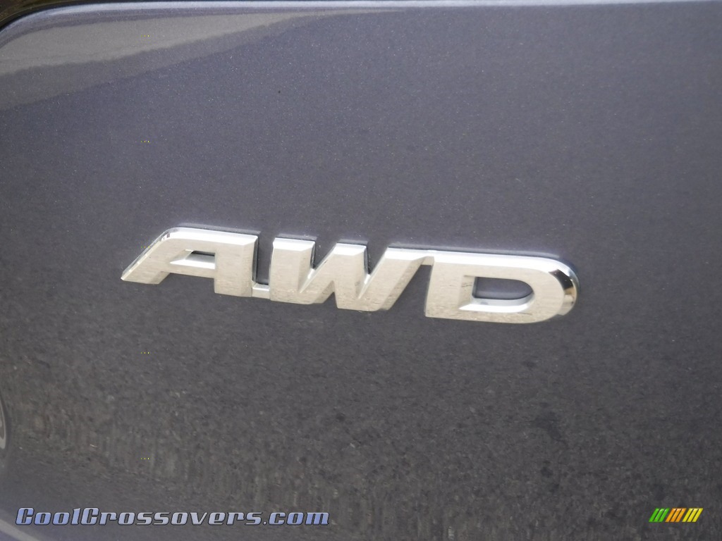 2012 CR-V LX 4WD - Twilight Blue Metallic / Gray photo #8
