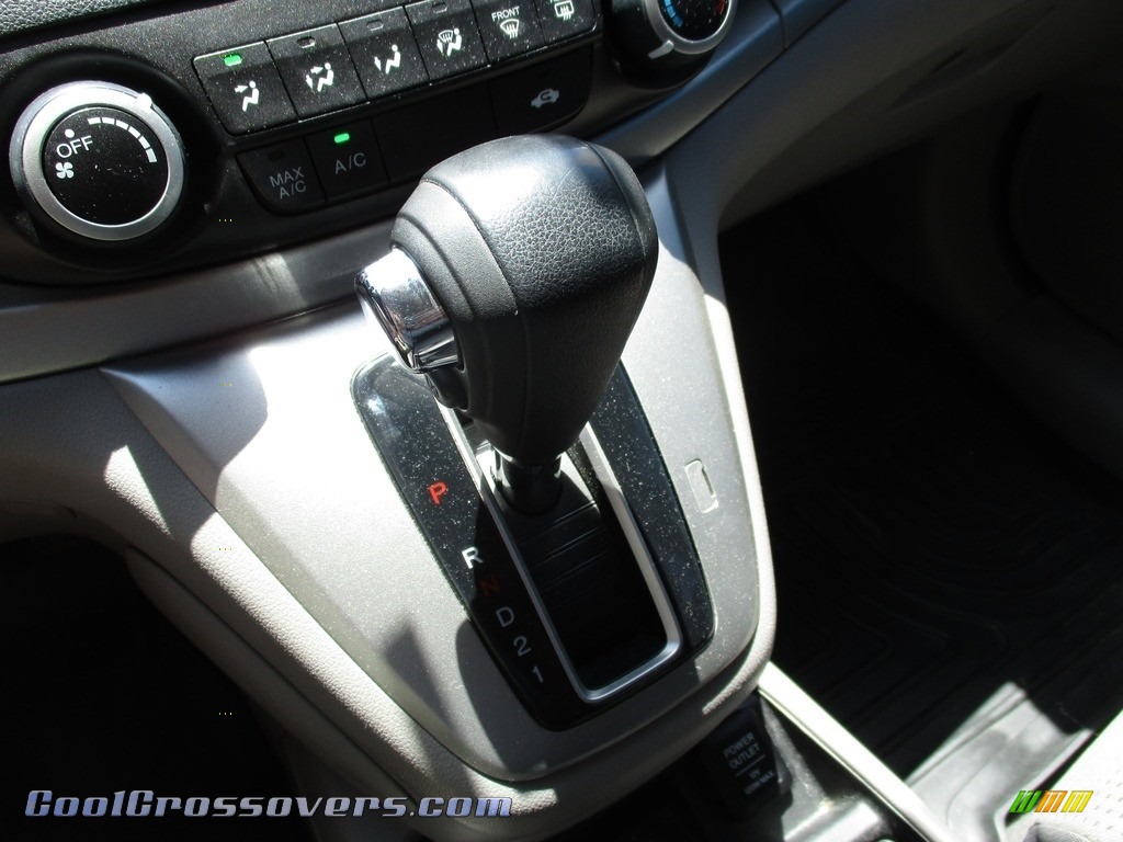 2012 CR-V EX 4WD - Polished Metal Metallic / Gray photo #15