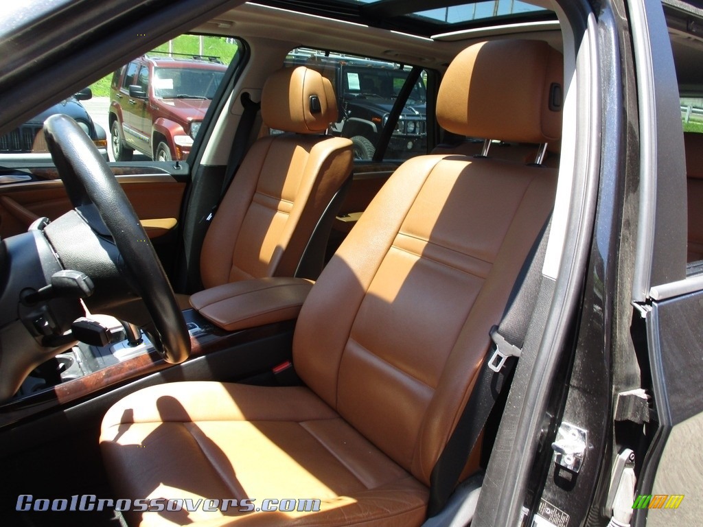 2009 X5 xDrive30i - Black Sapphire Metallic / Saddle Brown Nevada Leather photo #12