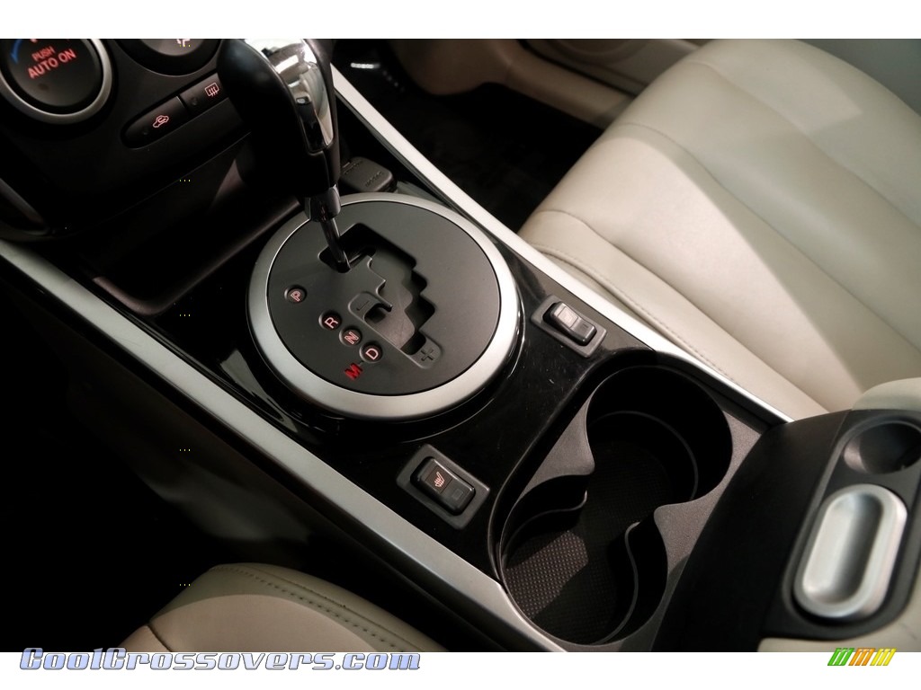 2010 CX-7 s Grand Touring - Crystal White Pearl Mica / Sand photo #13