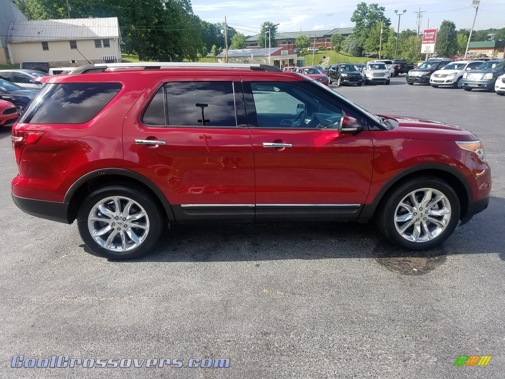 2015 Explorer Limited 4WD - Ruby Red / Charcoal Black photo #8