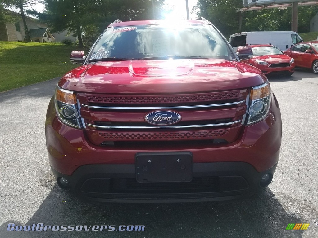 2015 Explorer Limited 4WD - Ruby Red / Charcoal Black photo #10