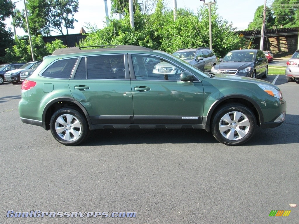 2011 Outback 3.6R Limited Wagon - Cypress Green Pearl / Warm Ivory photo #5