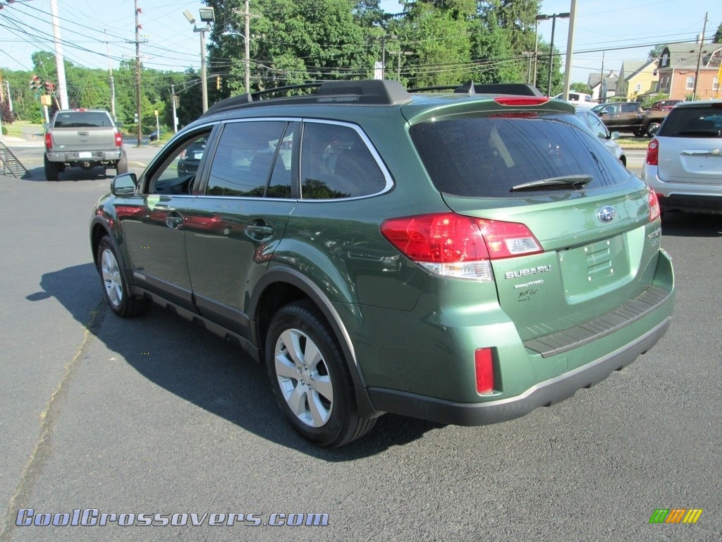 2011 Outback 3.6R Limited Wagon - Cypress Green Pearl / Warm Ivory photo #8