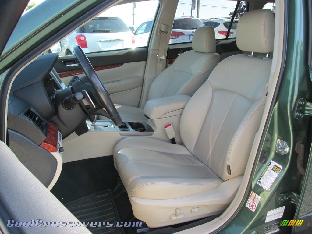 2011 Outback 3.6R Limited Wagon - Cypress Green Pearl / Warm Ivory photo #16