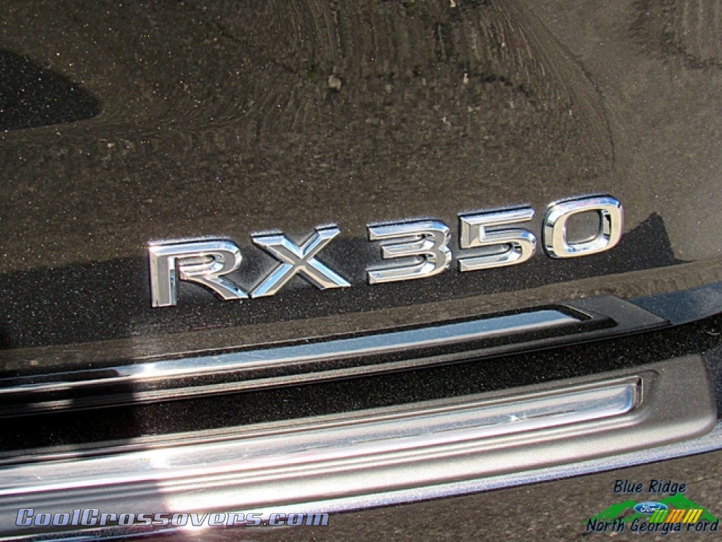2017 RX 350 F Sport AWD - Obsidian / Rioja Red photo #38