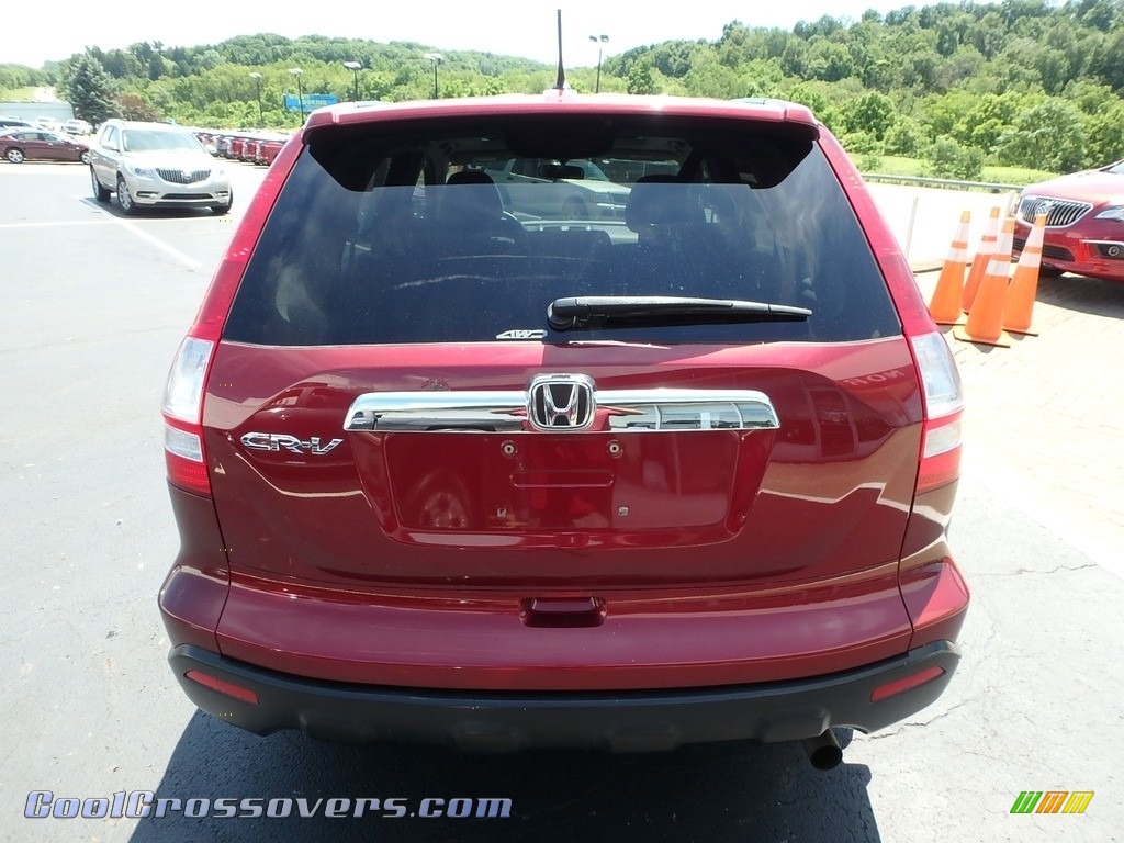 2008 CR-V EX 4WD - Tango Red Pearl / Gray photo #11