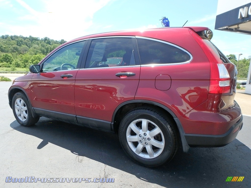 2008 CR-V EX 4WD - Tango Red Pearl / Gray photo #12