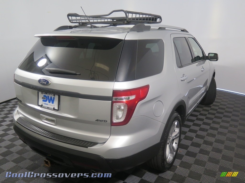 2011 Explorer Limited 4WD - Ingot Silver Metallic / Charcoal Black photo #14