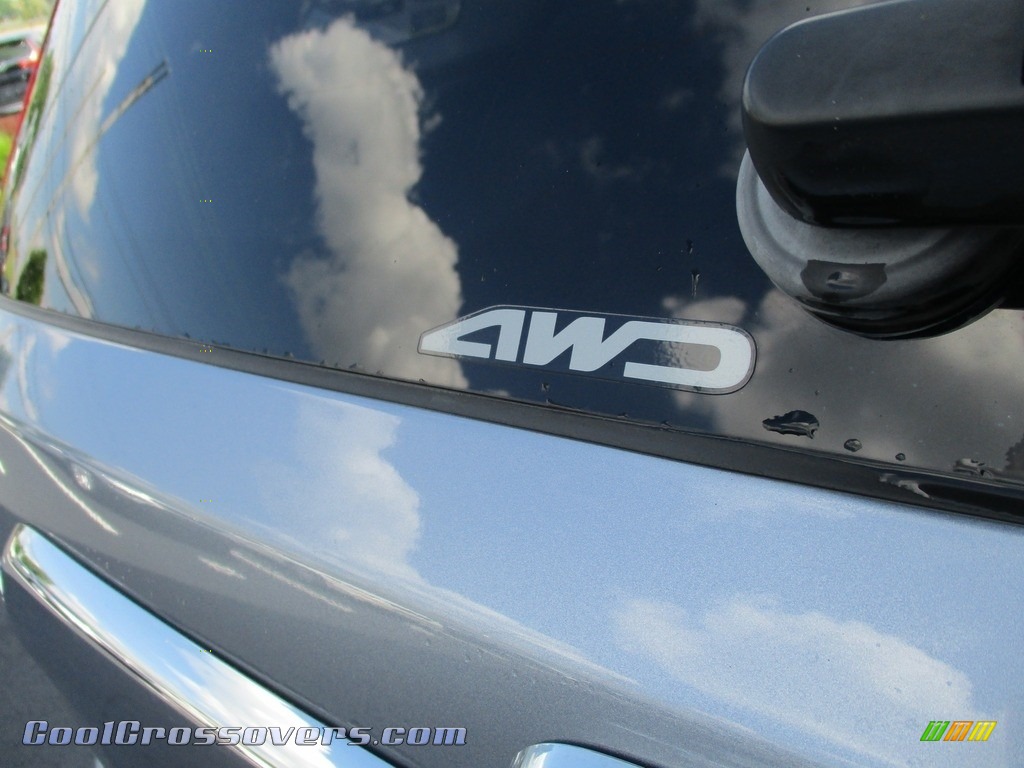 2007 CR-V EX-L 4WD - Glacier Blue Metallic / Gray photo #6