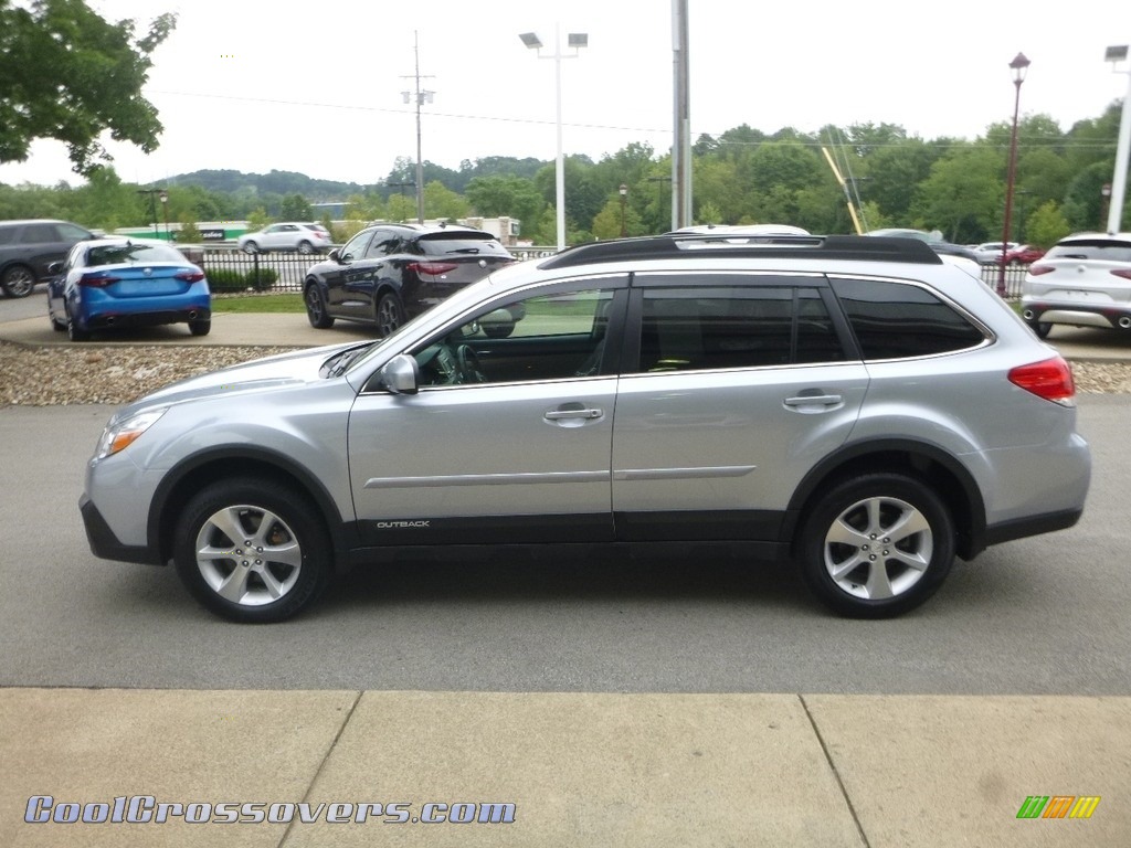 2014 Outback 3.6R Limited - Ice Silver Metallic / Black photo #6