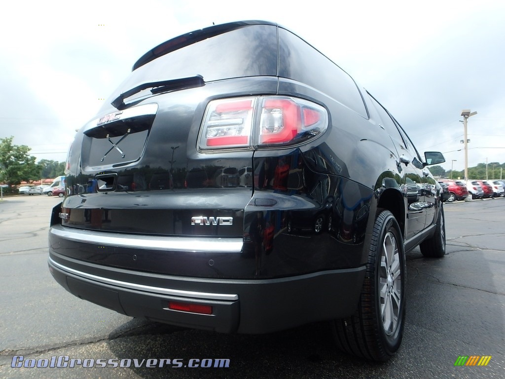 2013 Acadia SLT AWD - Carbon Black Metallic / Ebony photo #8