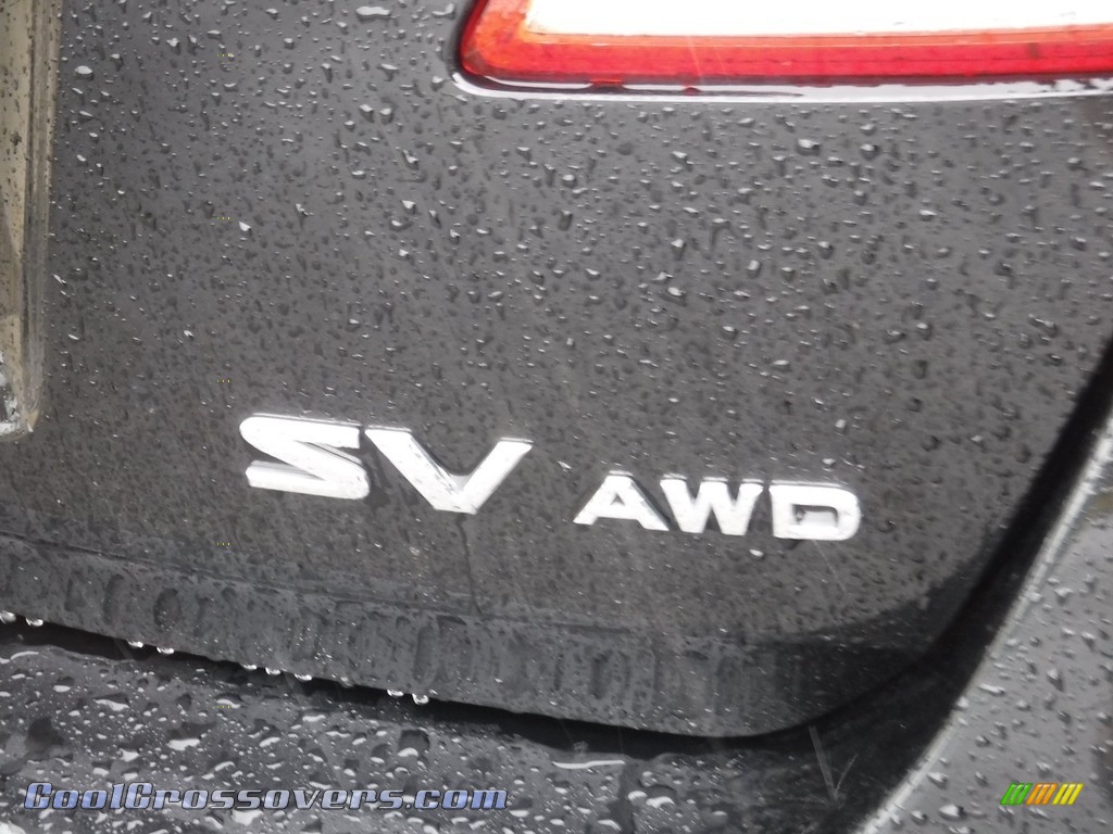 2011 Murano SV AWD - Super Black / Black photo #9