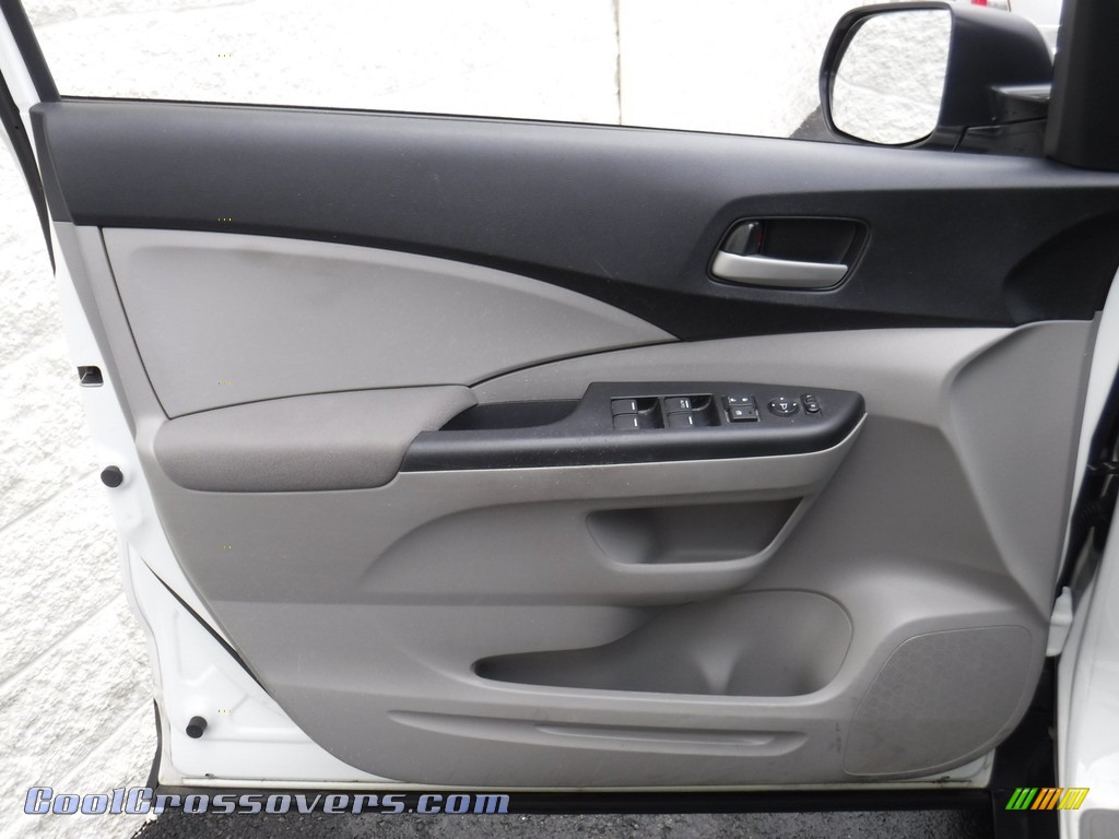2014 CR-V LX AWD - White Diamond Pearl / Gray photo #11