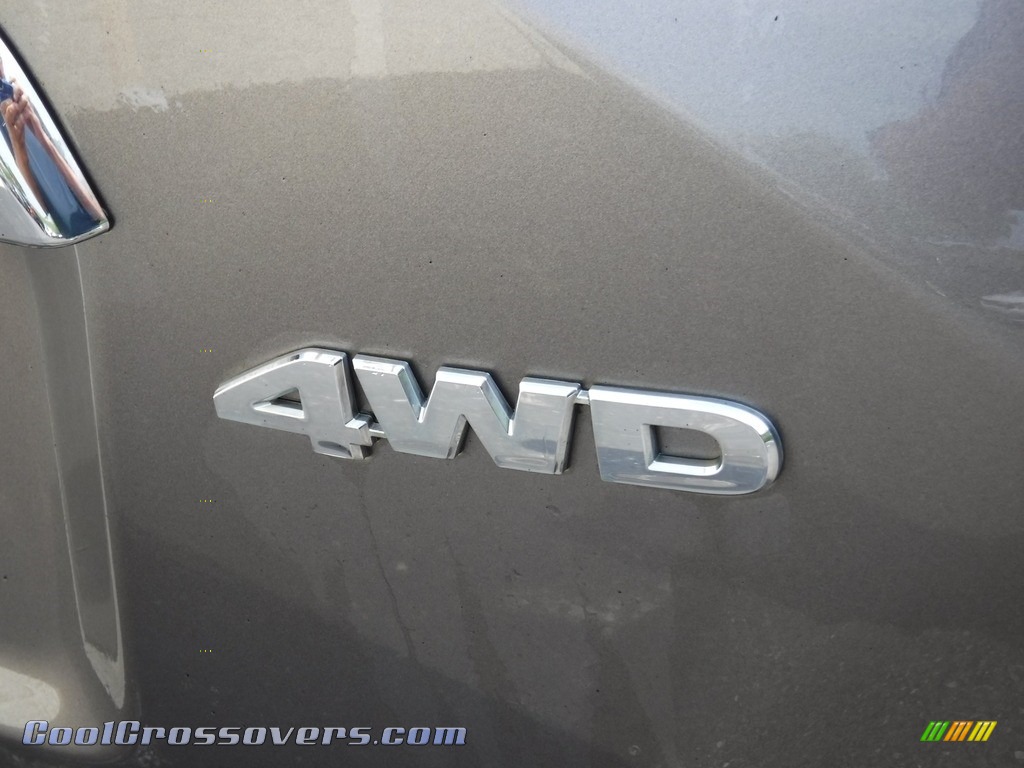 2010 CR-V EX AWD - Urban Titanium Metallic / Black photo #9
