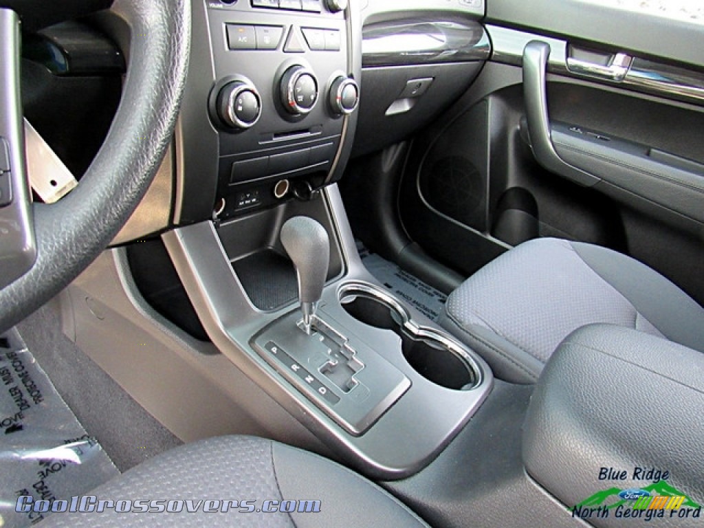 2012 Sorento LX V6 AWD - Titanium Silver / Black photo #18