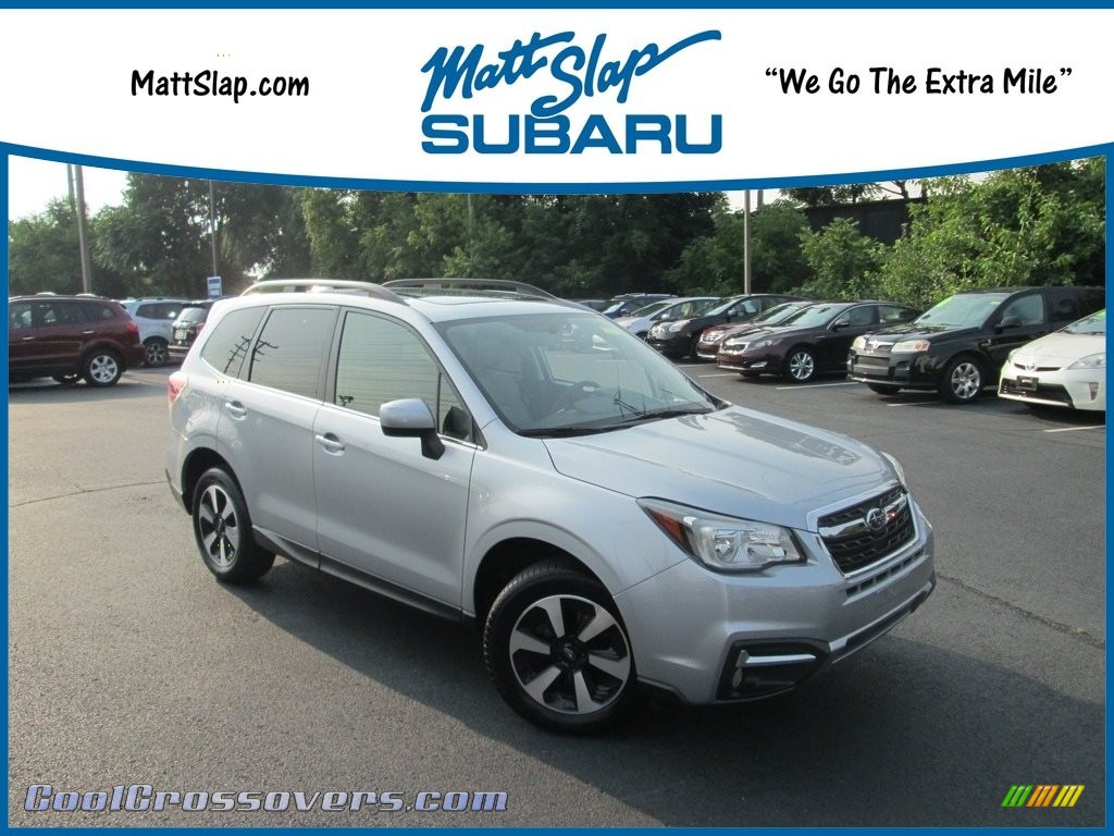2017 Forester 2.5i Limited - Ice Silver Metallic / Gray photo #1