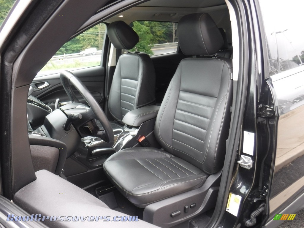 2014 Escape Titanium 2.0L EcoBoost 4WD - Tuxedo Black / Charcoal Black photo #15