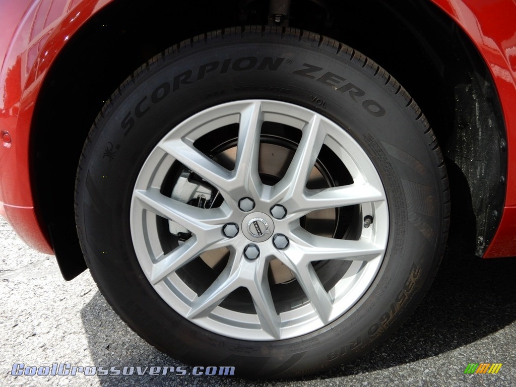 2019 XC60 T5 AWD Momentum - Fusion Red Metallic / Charcoal photo #6