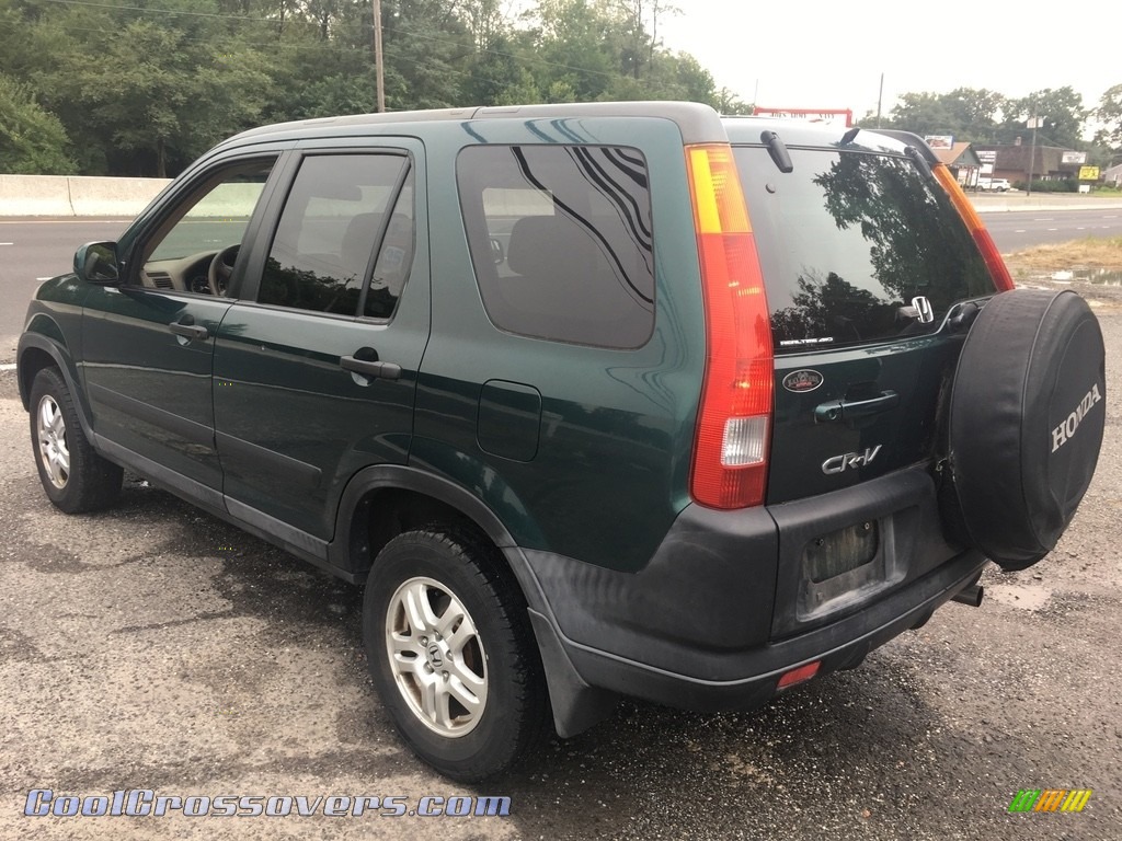 2003 CR-V EX 4WD - Clover Green Pearl / Saddle photo #4