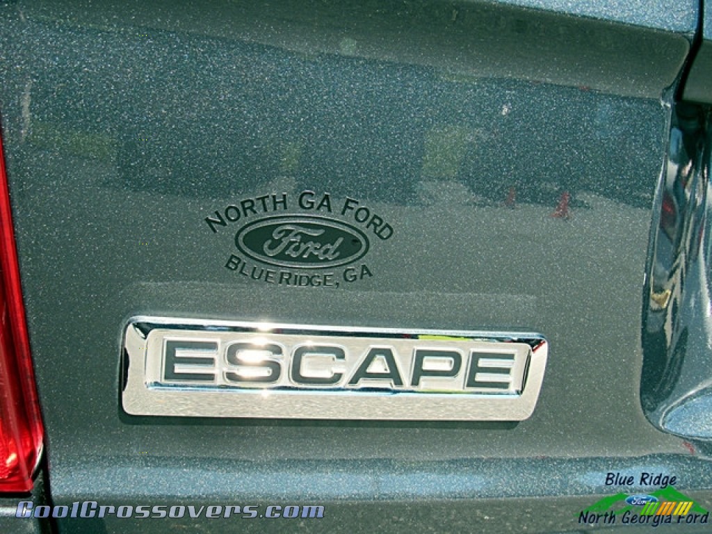 2008 Escape XLS - Tungsten Grey Metallic / Charcoal photo #33