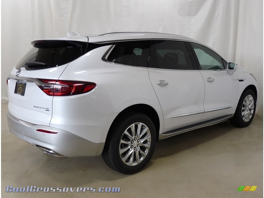 2019 Enclave Premium AWD - White Frost Tricoat / Brandy photo #2