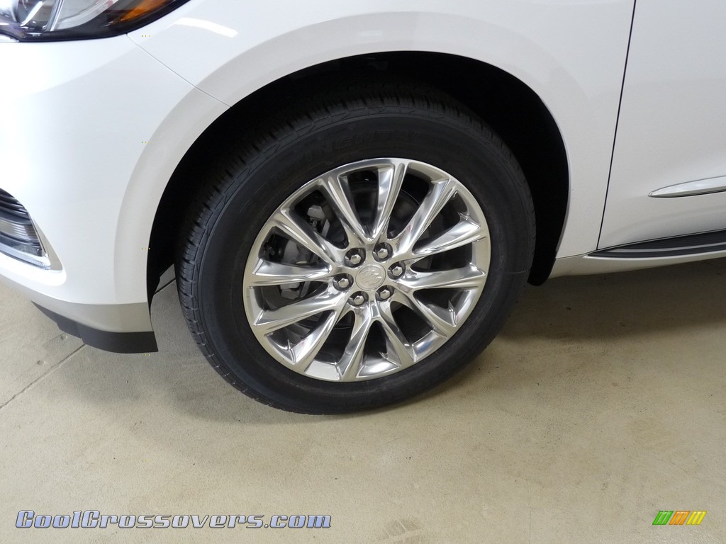 2019 Enclave Premium AWD - White Frost Tricoat / Brandy photo #5