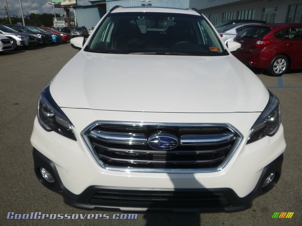 2019 Outback 2.5i Touring - Crystal White Pearl / Java Brown photo #9