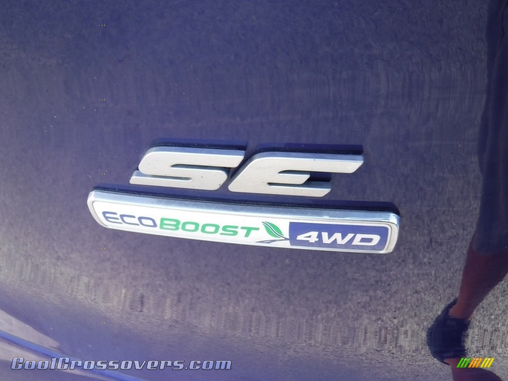 2014 Escape SE 2.0L EcoBoost 4WD - Deep Impact Blue / Medium Light Stone photo #9