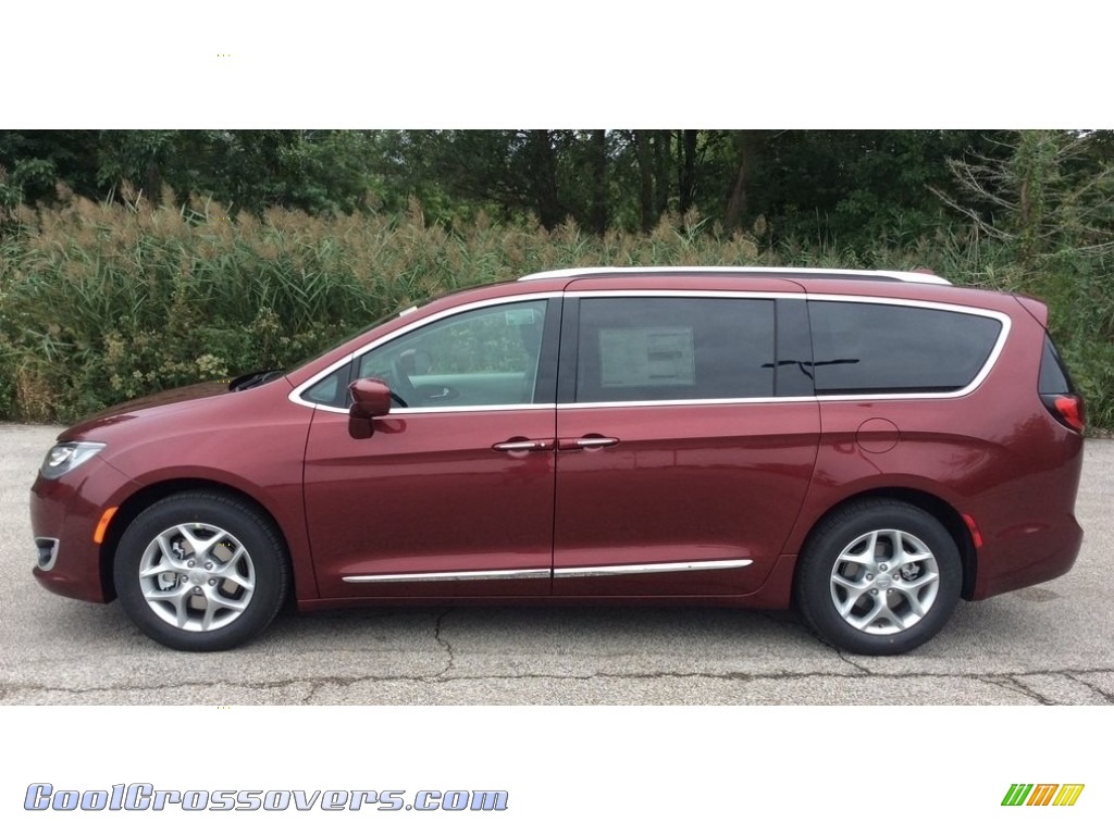 2019 Pacifica Touring L Plus - Velvet Red Pearl / Black/Alloy photo #3