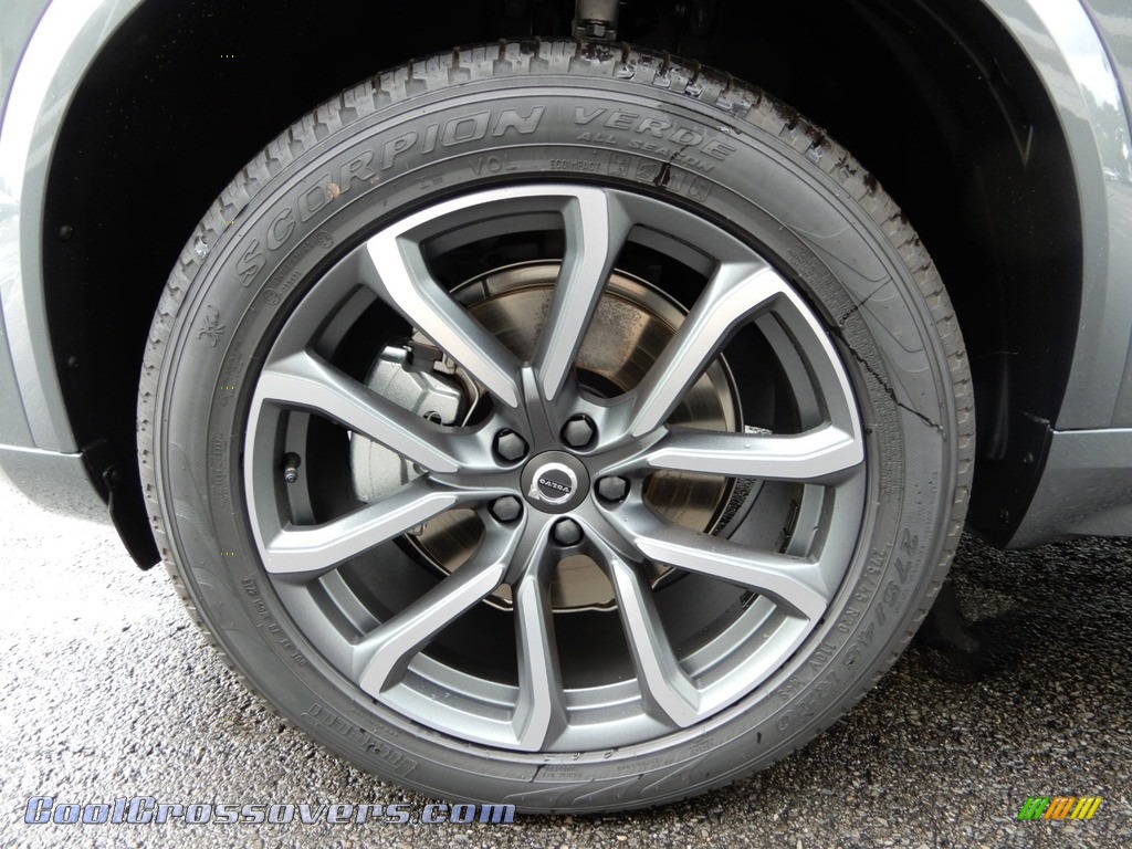 2019 XC90 T6 AWD Momentum - Osmium Grey Metallic / Maroon photo #6