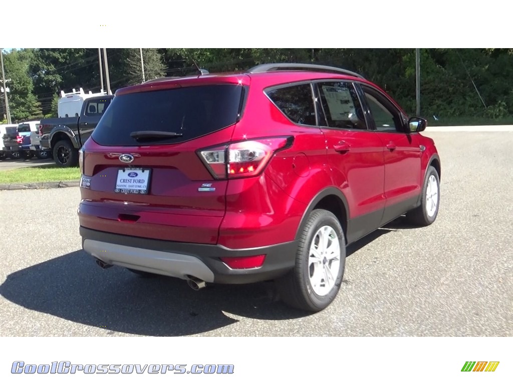2018 Escape SE 4WD - Ruby Red / Charcoal Black photo #7