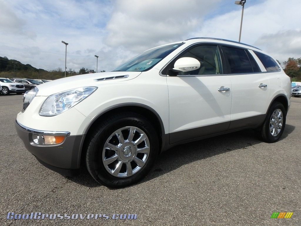 White Opal / Cashmere/Cocoa Buick Enclave CXL AWD