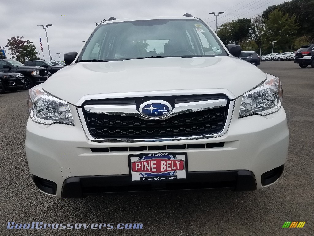 2016 Forester 2.5i - Crystal White Pearl / Gray photo #2