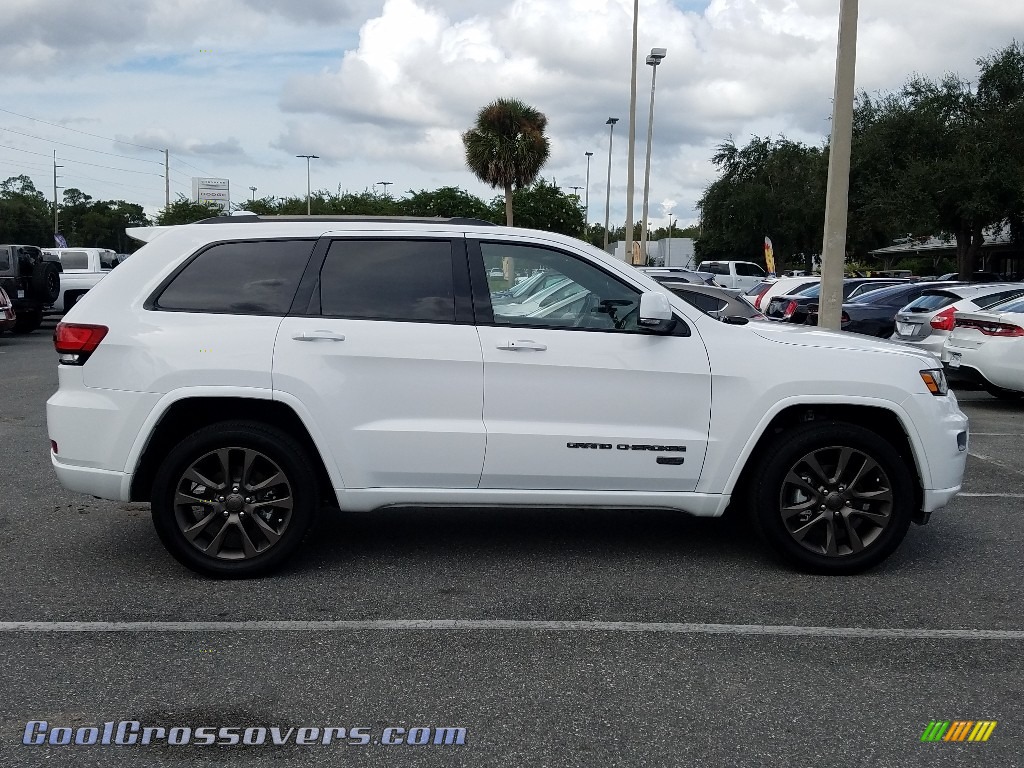2017 Grand Cherokee Limited 75th Annivesary Edition 4x4 - Bright White / Black/Light Frost Beige photo #6