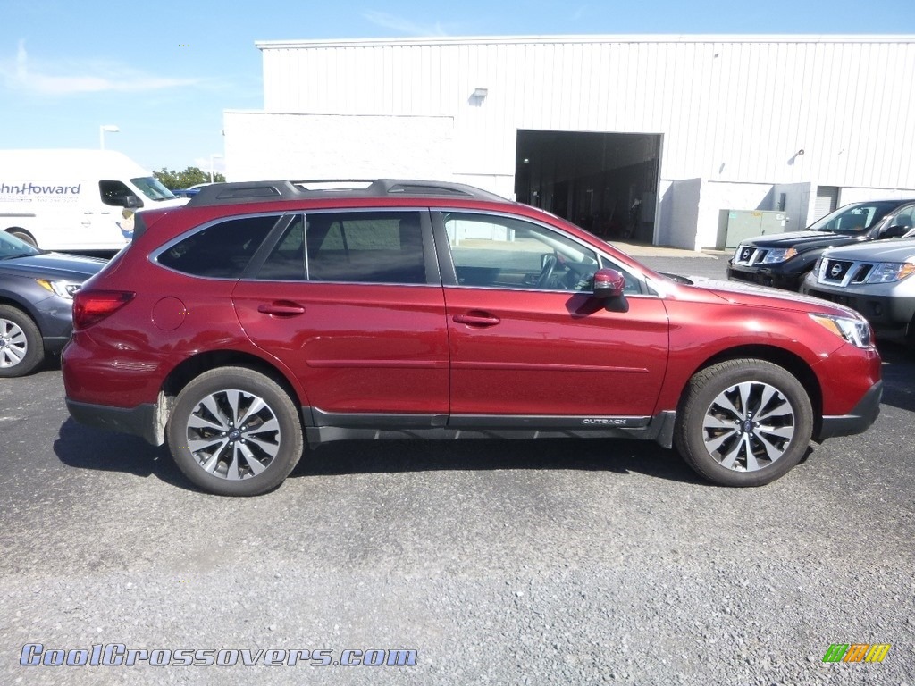 2016 Outback 2.5i Limited - Venetian Red Pearl / Warm Ivory photo #3